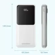 Vention 10000mAh 22.5W White (FHOW0) (UA)