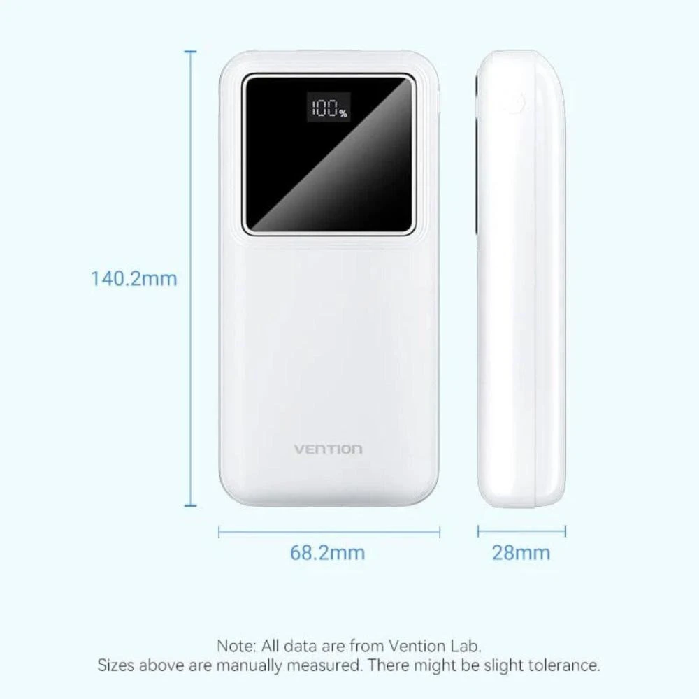 Vention 20000mAh 22.5W White (FHLW0) (UA)