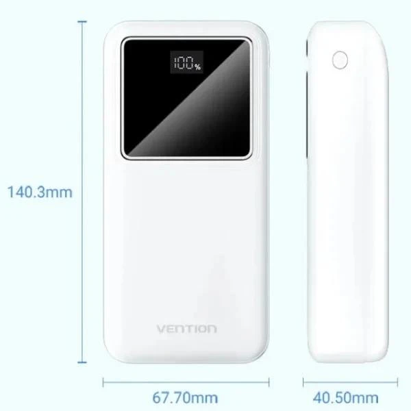 Vention 30000mAh 22.5W White (FHMW0) (UA)
