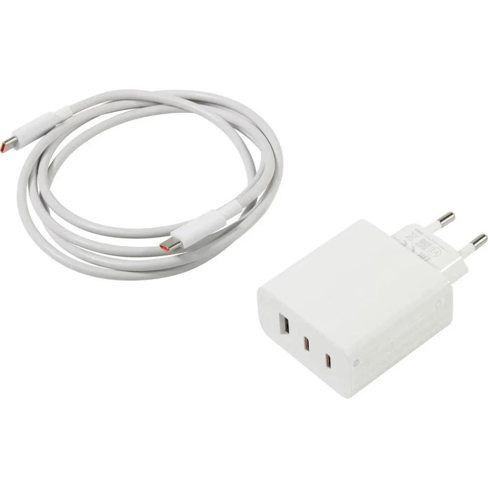 Мережевий зарядний пристрій Xiaomi 67W White+Type-C to Type-C cable (BHR7493EU) Бренд: Xiaomi; Сумісність: