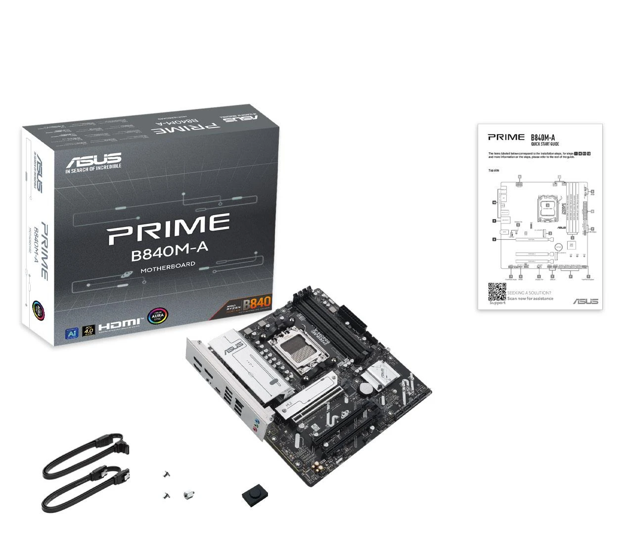 ASUS PRIME B840M-A-CSM EU Конструкція силової частини: