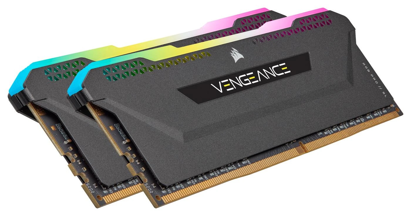 Corsair 16GB (2x8GB) 3600MHz CL18 Vengeance RGB PRO SL (CMH16GX4M2D3600C18) EU Серія: Vengeance RGB PRO; Тип пам'яті: DDR4;