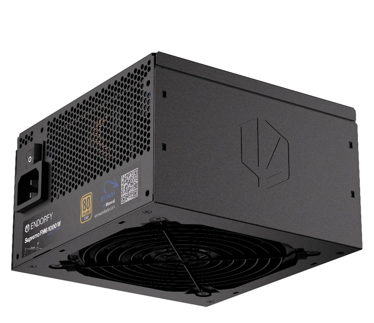 ENDORFY Supremo FM6 1000W 80 Plus Gold ATX 3.1 (EY7A011) EU Максимальна потужність, Вт: 1000
