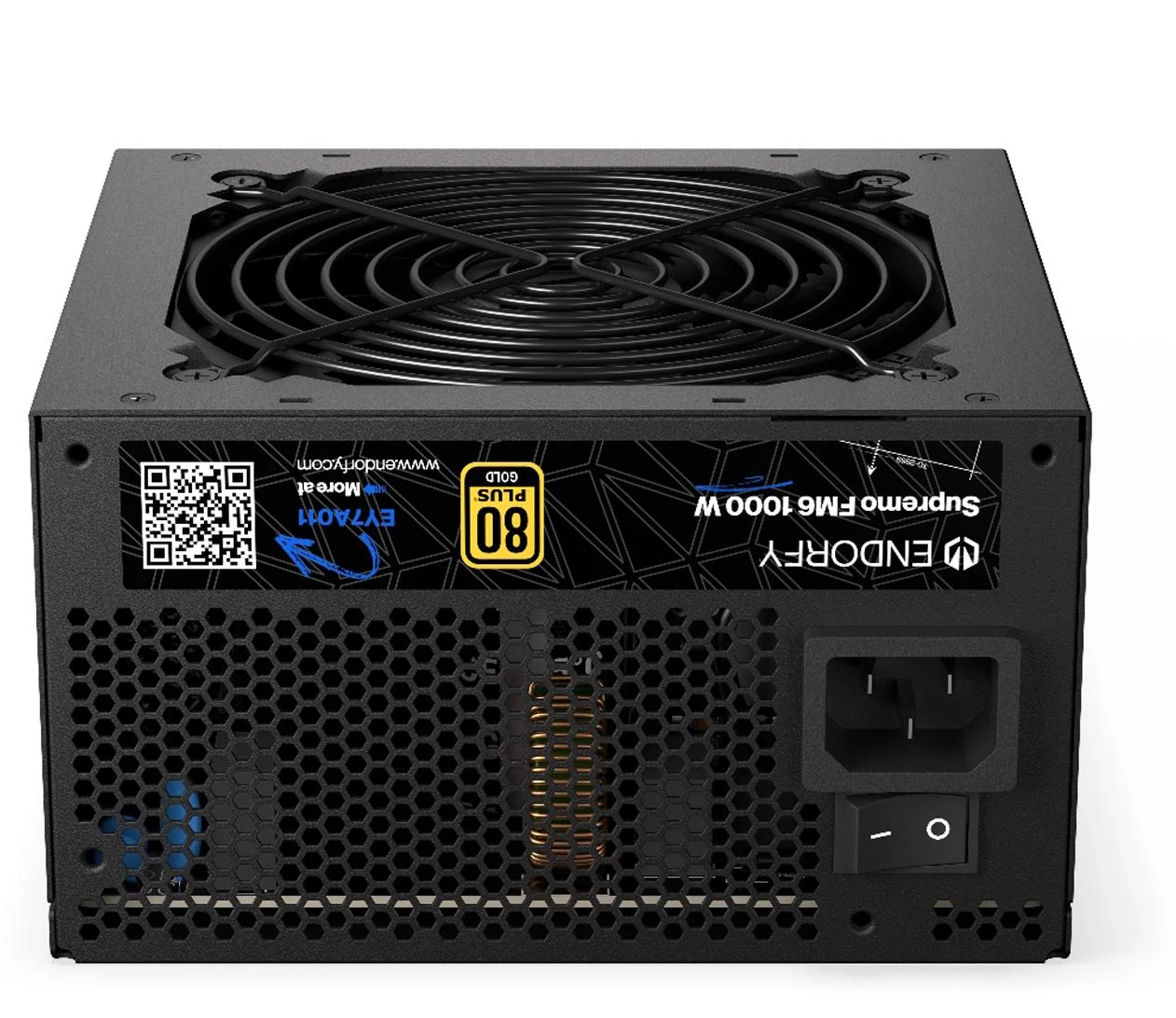 ENDORFY Supremo FM6 1000W 80 Plus Gold ATX 3.1 (EY7A011) EU Максимальная мощность, Вт: 1000 Вт;