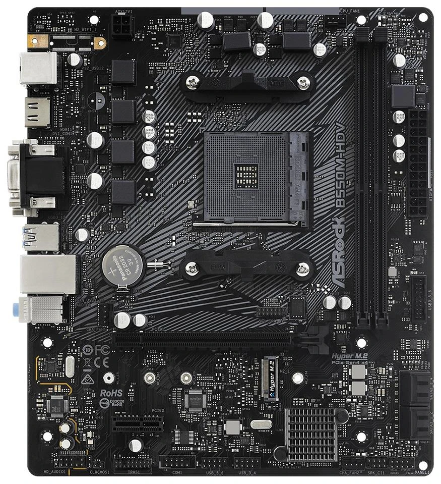 ASRock B550M-HDV EU Поддерживаемые семейства
