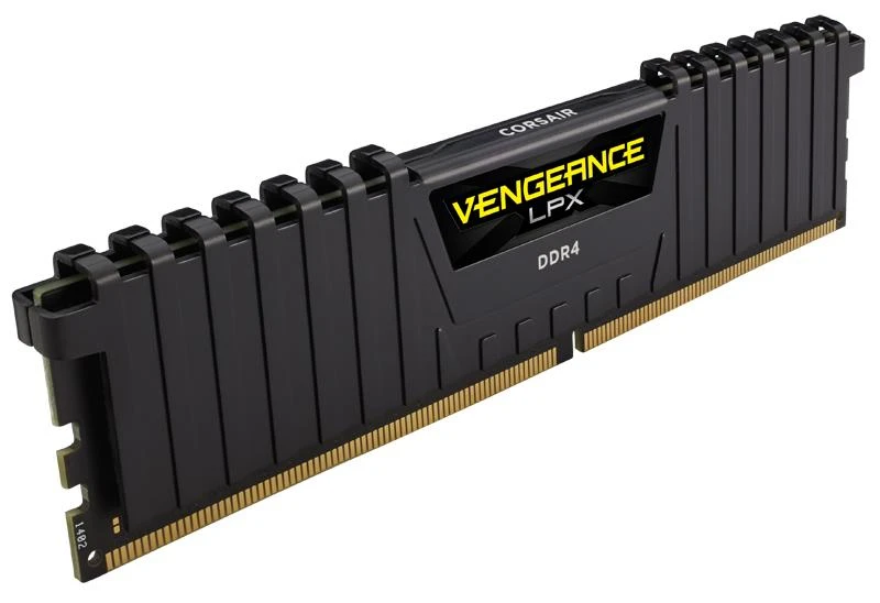 Corsair 8GB (1x8GB) 2666MHz CL16 Vengeance LPX Black (CMK8GX4M1A2666C16) EU Серія: Vengeance LPX; Тип пам'яті: DDR4;