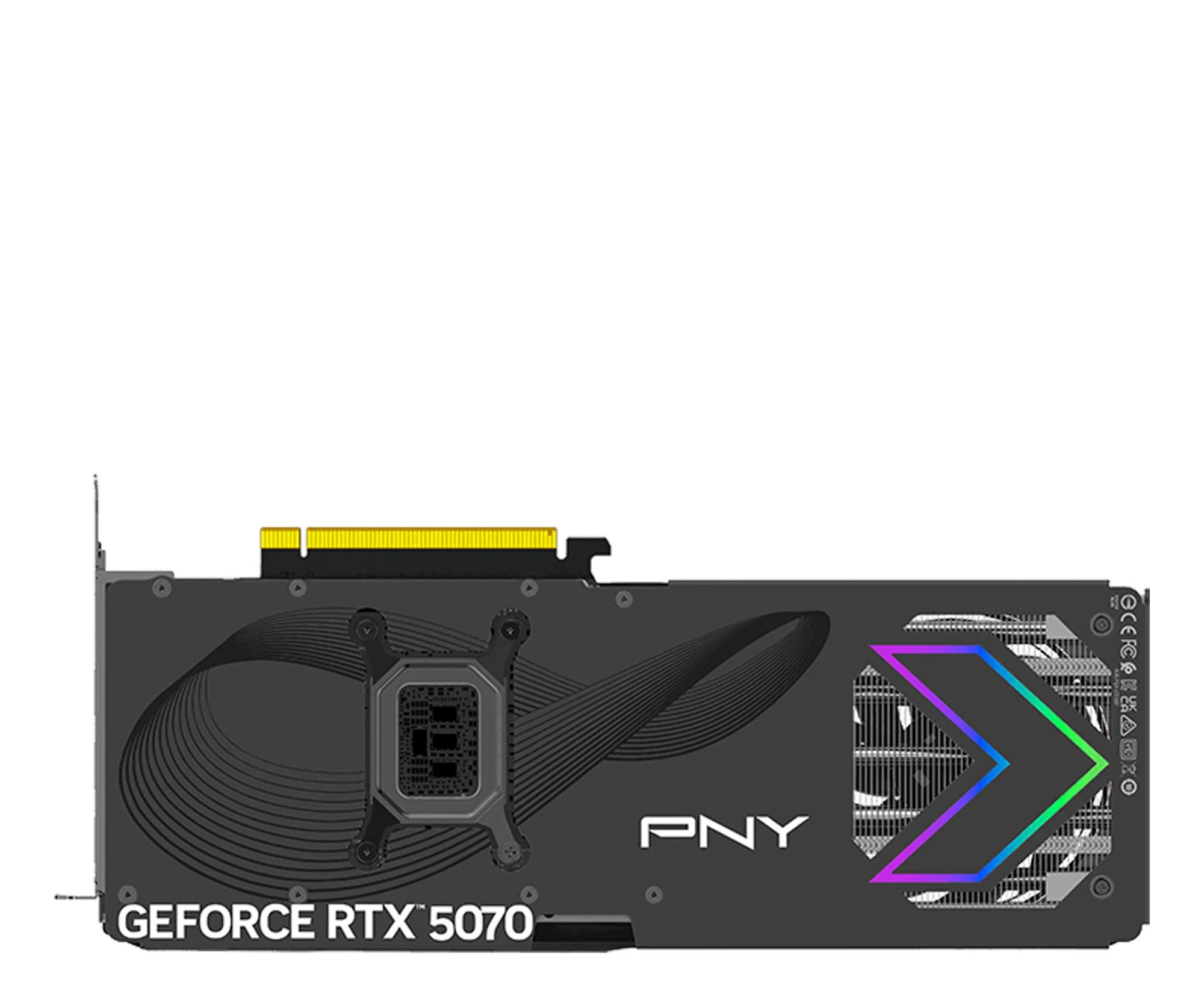 PNY GeForce RTX 5070 ARGB OC 12GB GDDR7 DLSS4 (VCG507012TFXXPB1-O) EU Серія відеокарт: GeForce RTX 50;
