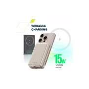 Canyon 10000mAh OnPower 510 slim Magsafe PD/20W Beige (CNS-CPB510BE) (UA)