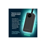 ColorWay 30 000 mAh EnergyPlus PD/18W, QC3.0/22.5W, Black (CW-PB300LPB4BK-PDD) (UA)