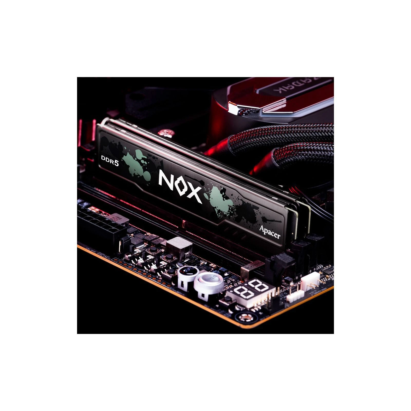 DDR5 32GB (2x16GB) 5600 MHz NOX Apacer (AH5U32G56C522MBAA-2) (UA) ; Том пам'ять: 32 ГБ; Кількість