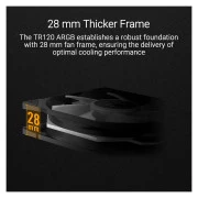 ASUS TUF GAMING TR120 FAN ARGB BLACK (90DA0090-B09000) COLER (UA)