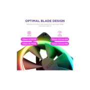 COLER для дуету NZXT F120RGB Case- 120 мм подвійний (RF-D12SF-B1) (UA)