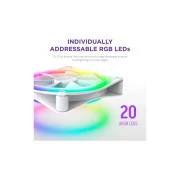 COLER для Duo Duo-120mm Duo-SidergB F120RGB-12-мм (RF-D12TF-W1) (UA)