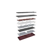 MONTECH MK105DR Full size DR USB UA Black (MK105DR) (UA)