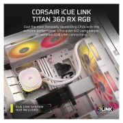 Corsair Icue Link Titan 360 RX RGB White (CW-9061021-WW) Рідка охолодження (UA)