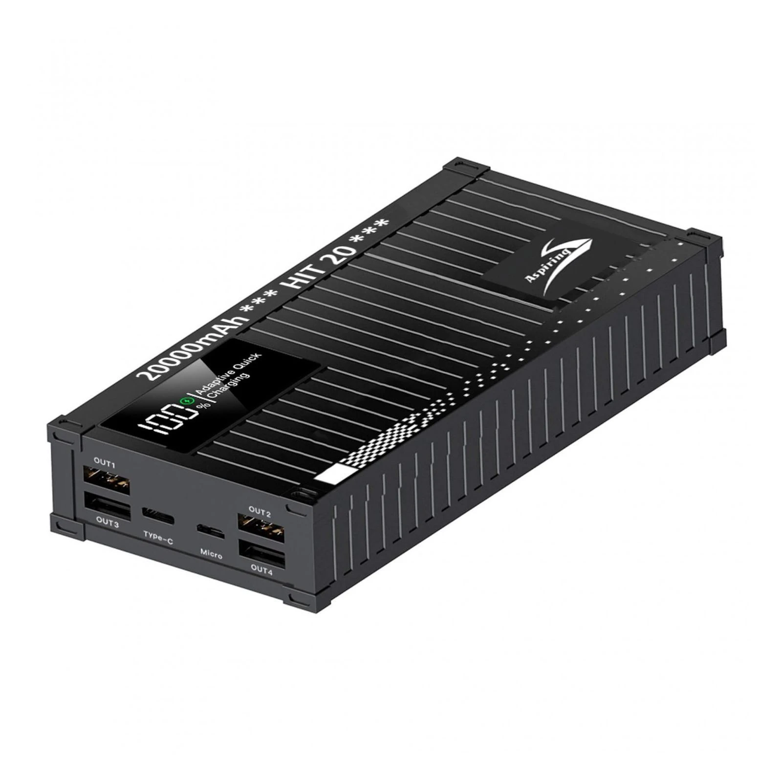 Aspiring Hit 20 20000mAh PD/22.5W (PPHT.H02) (UA) ; Призначення: для телефону, для