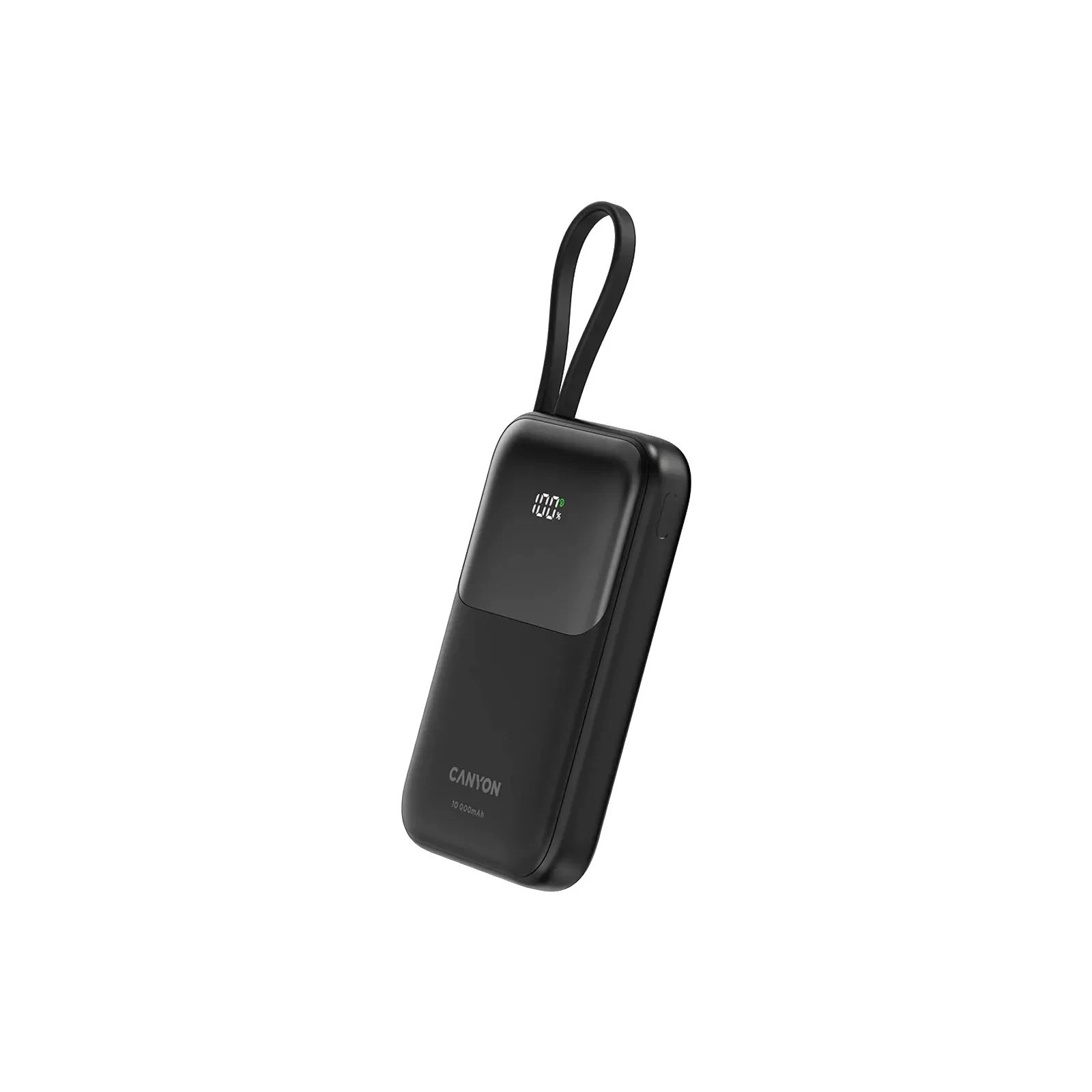 Canyon 10000mAh OnPower 101 PD/22.5W built-in cable Black (CNS-CPB101BK) (UA)