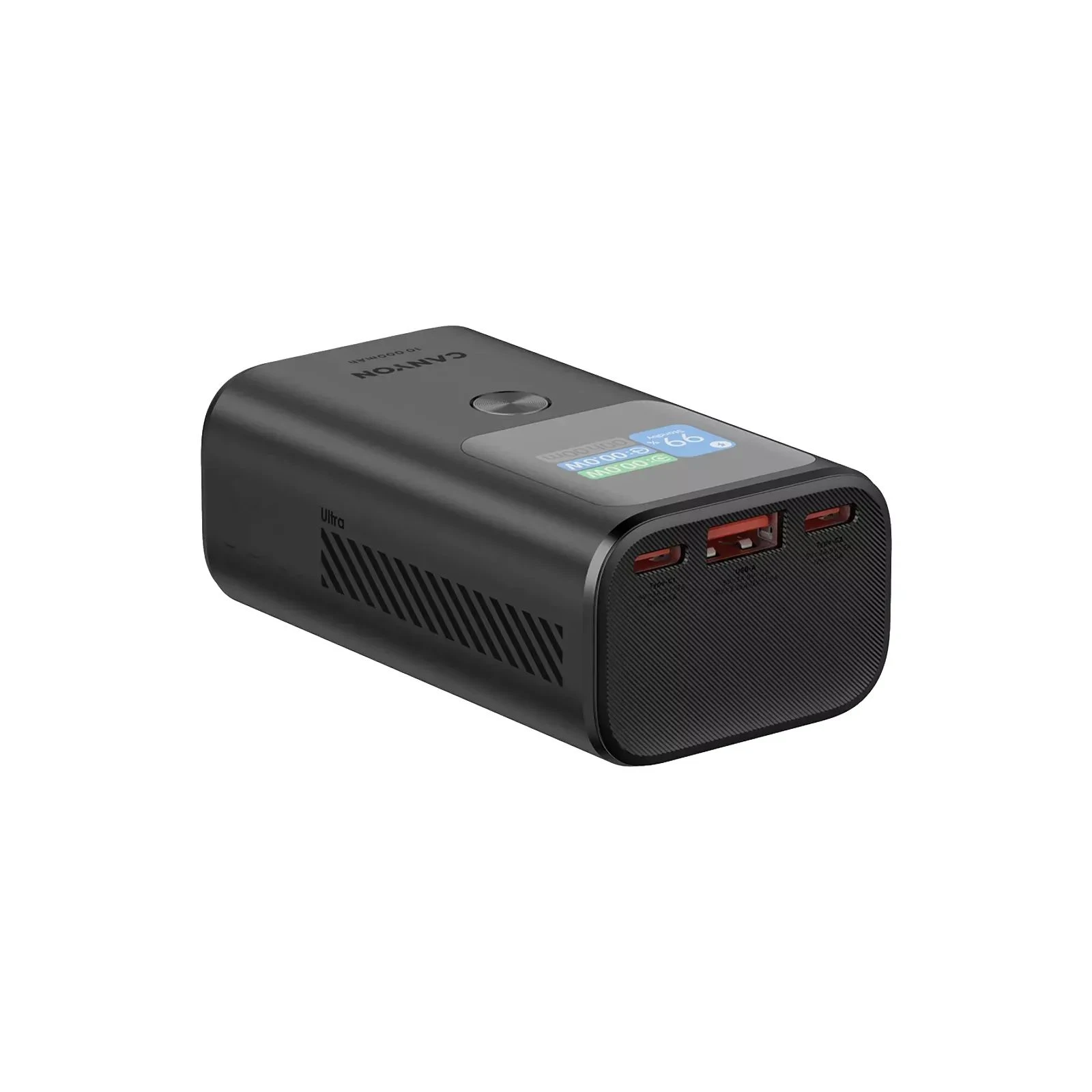 Canyon 10000mAh OnPower 130 TFT PD/30W Dark Grey (CNS-CPB130DG) (UA) Входное напряжение 10 V ,  12 V ,  9 V ,  5 V