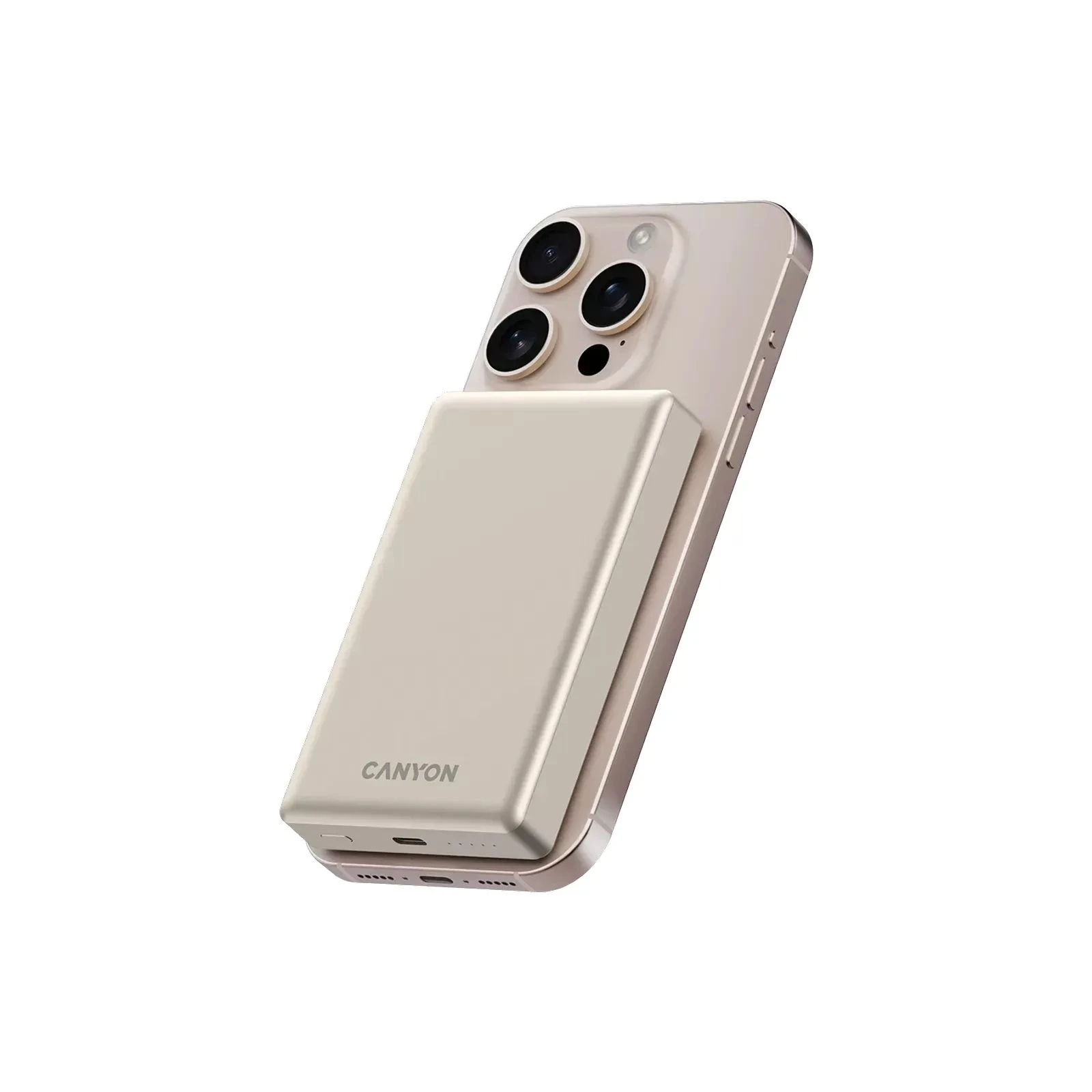 Canyon 10000mAh OnPower 510 slim Magsafe PD/20W Beige (CNS-CPB510BE) (UA)