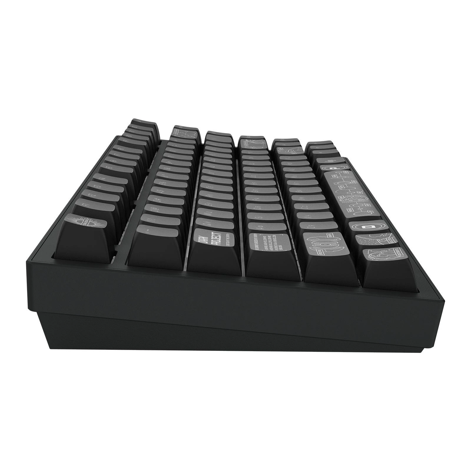 Dark Project ALU81 Terra Nova PBT RGB Mech G3MS Moonstone Black (DPKB_NOVA_81_ANSI_BLACK_UA) (UA) Формат клавиатуры компактная