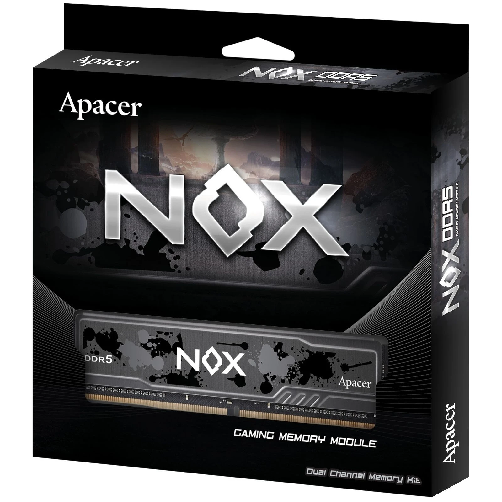 DDR5 32GB (2x16GB) 6000 MHz NOX Apacer (AH5U32G60C622MBAA-2) (UA) Частота памяти 6000 МГц