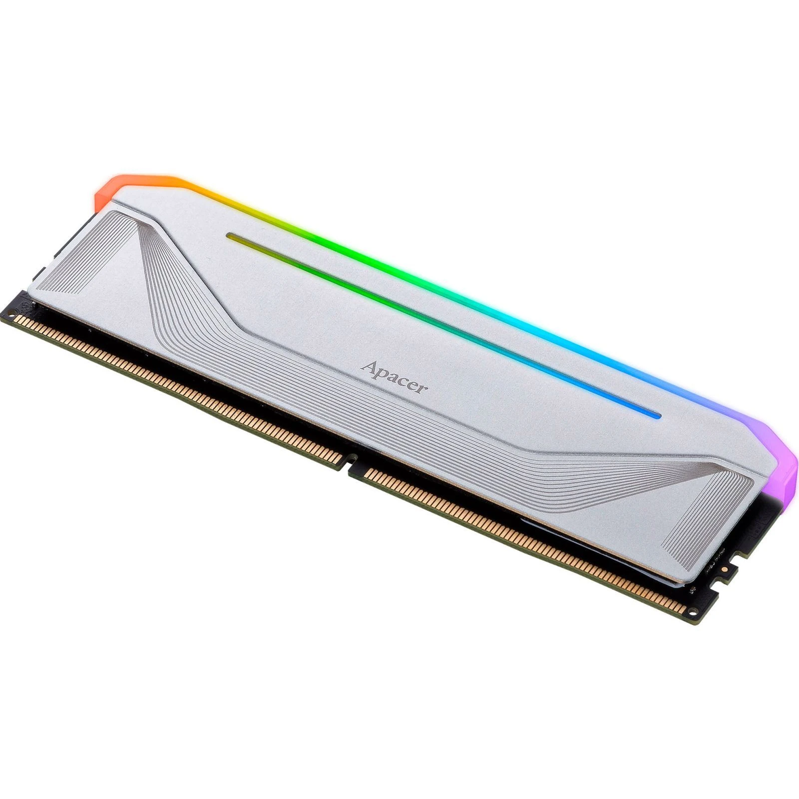 DDR5 32GB (2x16GB) 6000 MHz NOX RGB Silver Apacer (AH5U32G60C622NWAA-2) (UA) ; Том пам'ять: 32 ГБ; Кількість