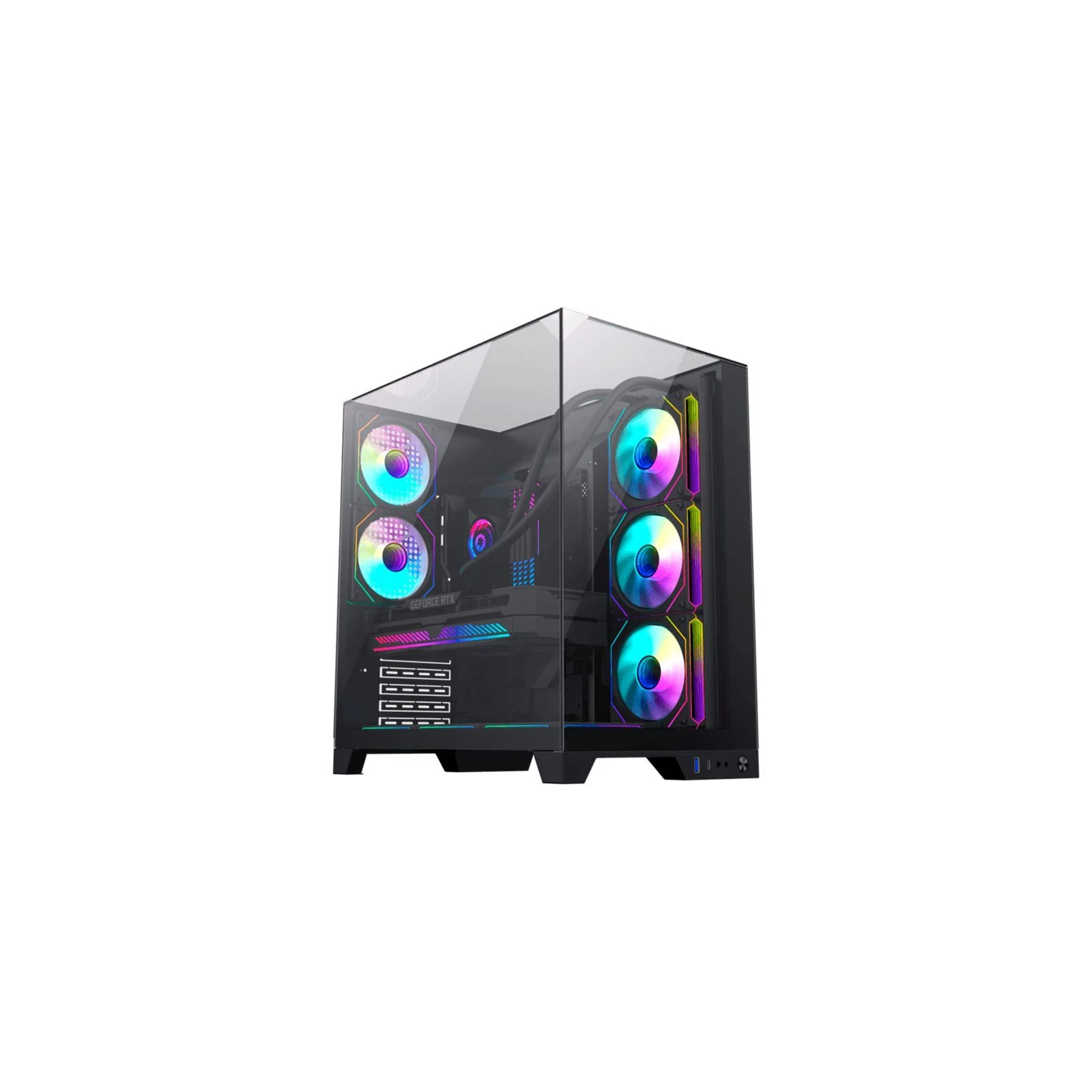 Gamemax Infinity Plus BK (UA) Поддерживаемые материнские платы ATX, Micro - ATX, Mini - ITX