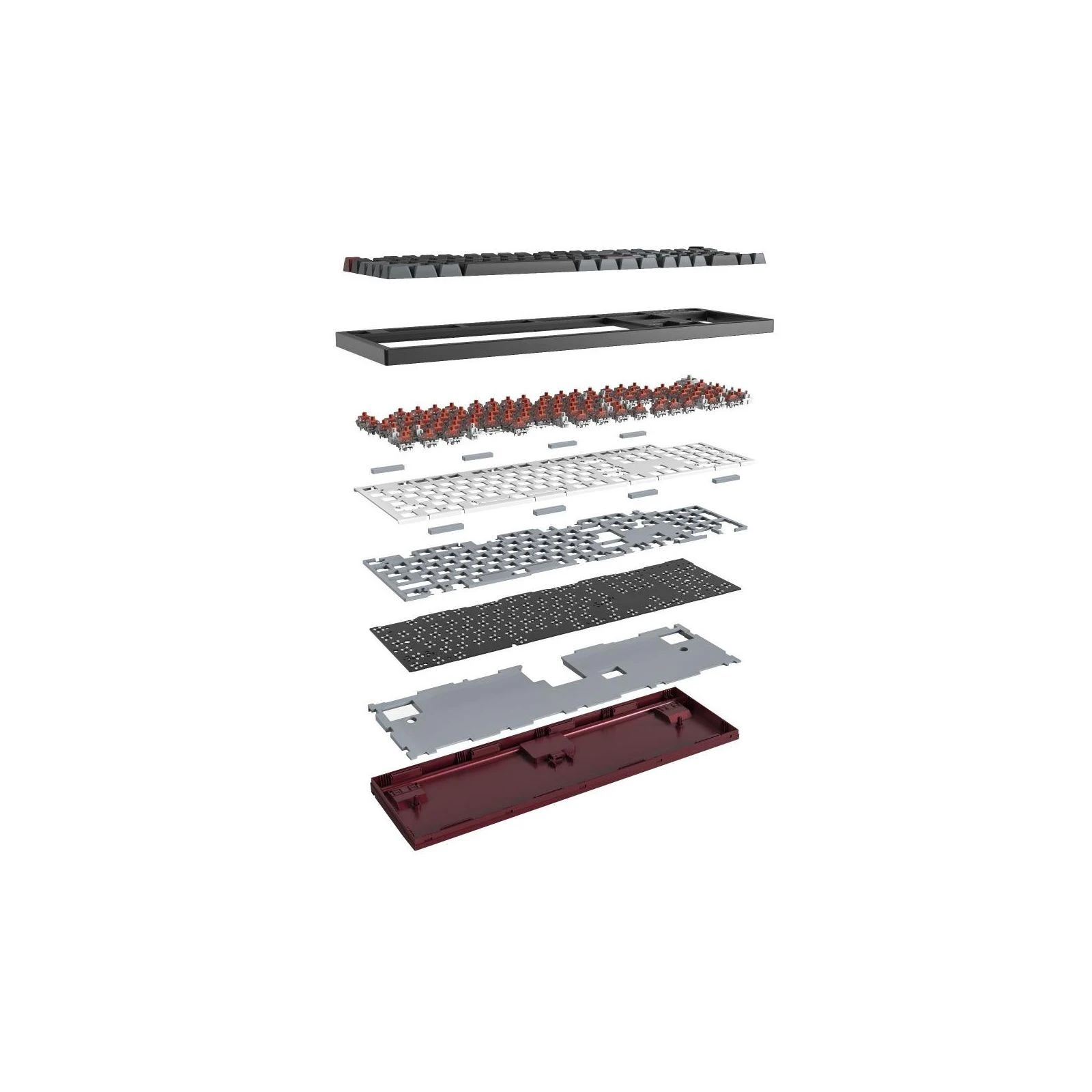 MONTECH MK105DR Full size DR USB UA Black (MK105DR) (UA) Конструкция механическая