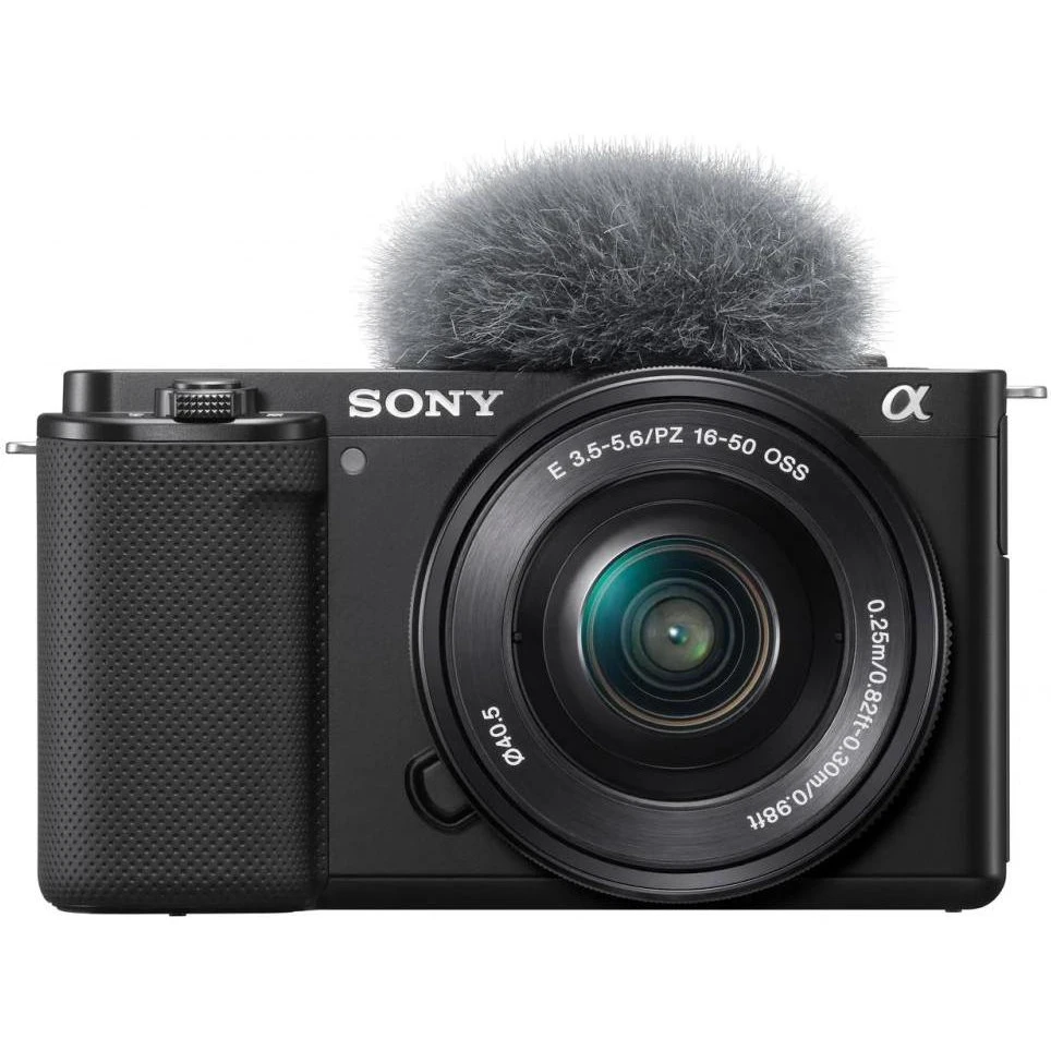 Sony ZV-E10 kit (16-50mm) Black (ILCZVE10LB.CEC) Размер 23,5x15,6 мм