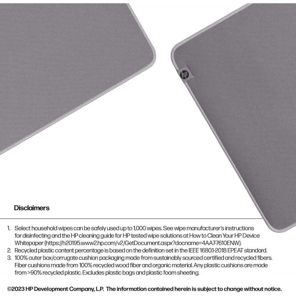 HP 200 Sanitizable XL Grey (8X596AA) (UA)