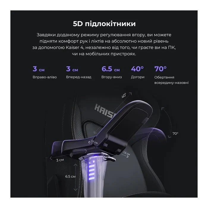 Anda Seat Kaiser 4 PVC Size XL Orange (AD12YDDC-XLL-20-O-PV/C) (UA) ; Матеріал покриття: штучна