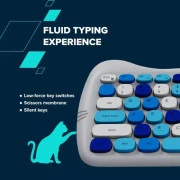 Canyon HSET-W6 Kitty Edition Wireless UA Blue (CNS-HSETW6BL) (UA)