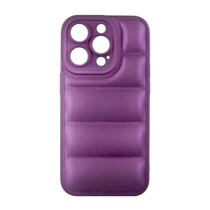 Чохол для мобільного телефона Dengos iPhone 14 Pro Case + Glass (Purple) (DG-KM-80) (UA)