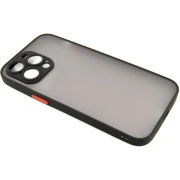 Чохол для мобільного телефону Dengos Matte iPhone 14 Pro Max (black) (DG-TPU-MATT-126) (UA)