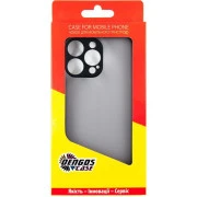 Чохол для мобільного телефону Dengos Matte iPhone 15 Pro Max (black) (DG-TPU-MATT-133) (UA)