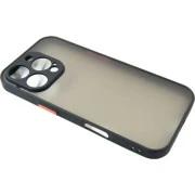 Чохол для мобільного телефону Dengos Matte iPhone 16 Pro (black) (DG-TPU-MATT-150) (UA)