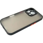 Чохол для мобільного телефону Dengos Matte iPhone 16 Pro (black) (DG-TPU-MATT-150) (UA)