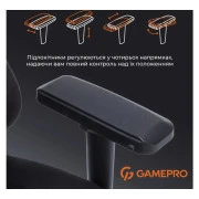 GamePro FGC750B Size L Fabric Black (FGC750B) (UA)