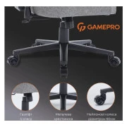 GamePro FGC750DG Size L Fabric Dark Gray (FGC750DG) (UA)