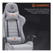 GamePro GC575FB Size L Fabric Gray (GC575FG) (UA)