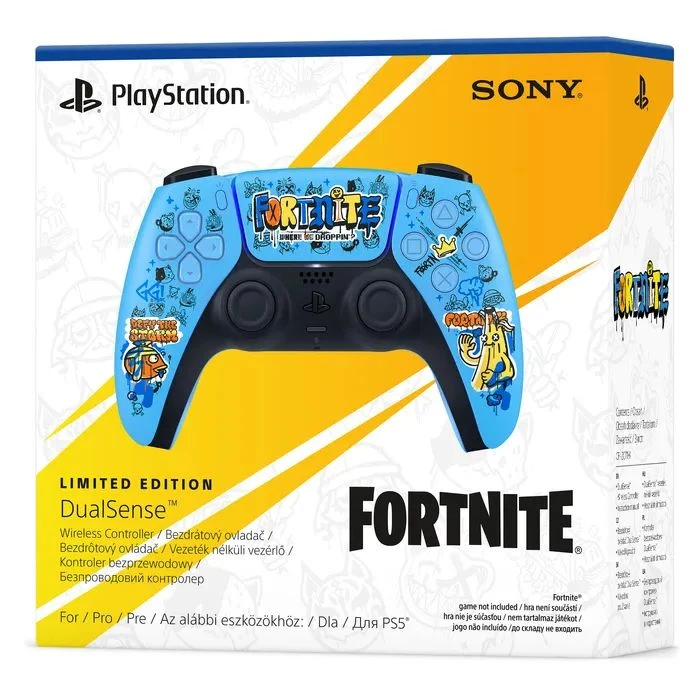 Геймпад Sony Playstation DualSense Bluetooth PS5 Fortnite Limited Edition (1000045436) ; Платформа: Sony PlayStation 5;