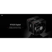Кулер для процесора PcCooler RT620 Digital BK (UA)