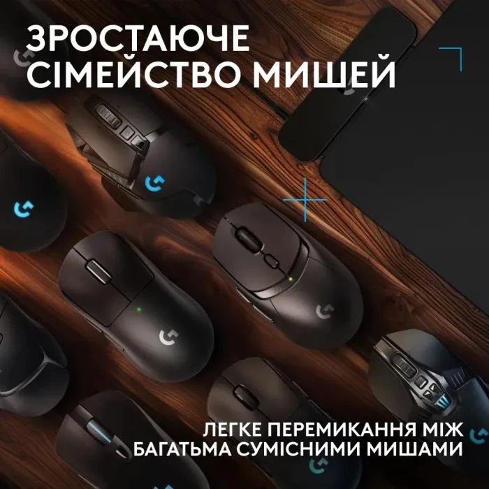 Logitech G PowerPlay 2 Charging System Mouse Pad (947-000003) (UA)