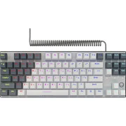 Lorgar Azar 514TKL RGB Mechanical USB UA White/Grey (LRG-GK514TKL-WH-UA) (UA)