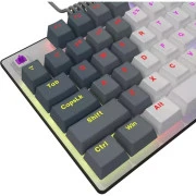 Lorgar Azar 514TKL RGB Mechanical USB UA White/Grey (LRG-GK514TKL-WH-UA) (UA)