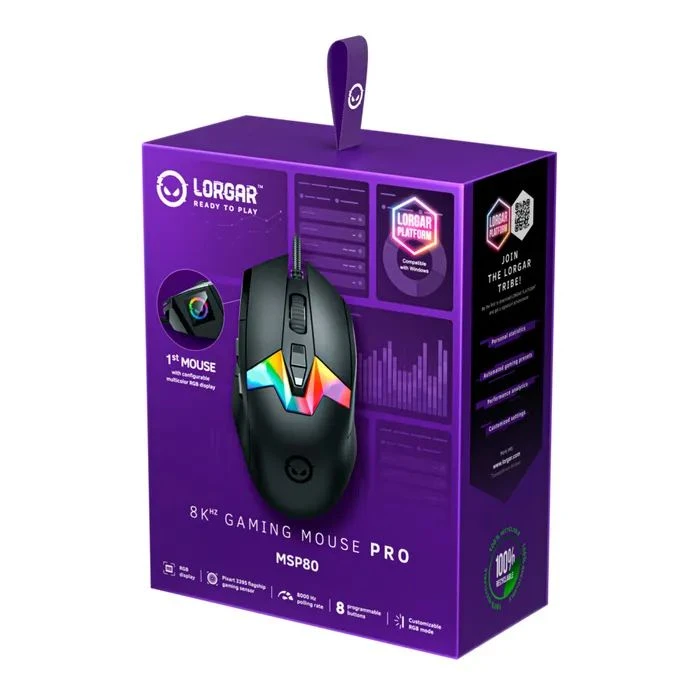 Lorgar MSP80 Pro USB Black (LRG-MSP80-BK) (UA) ; Призначення: для комп'ютера;