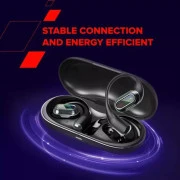 Навушники Canyon OnFlow 12 OWS ENC Black (CNS-TWS12BK) (UA)