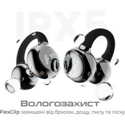 Навушники HiFuture FlexClip Black (flexclip.black) (UA)