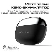 Навушники HiFuture FlexClip Black (flexclip.black) (UA)