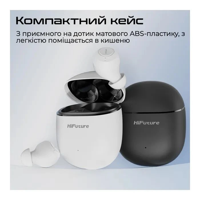 Навушники HiFuture OlymBuds3 Black (olymbuds3.black) (UA) ; Призначення: для телефону, для